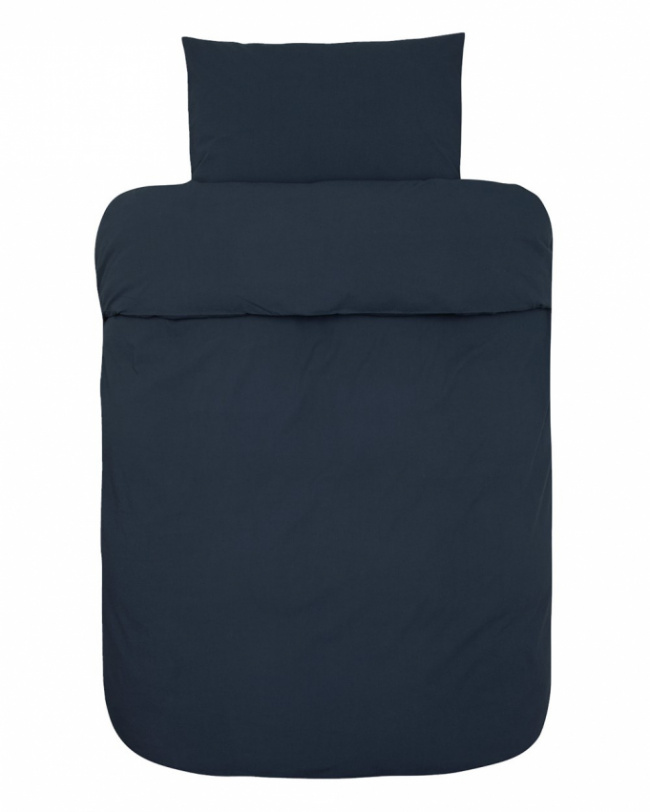 Hoie Duvet Cover Set Ara Navy