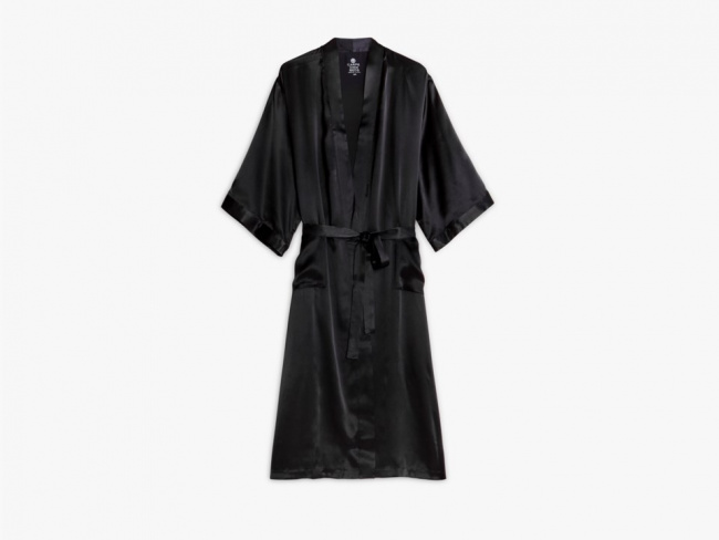 Carpe Diem Beds Kimono Morbærsilke sort