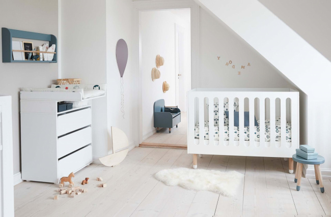 Flexa Dots Crib