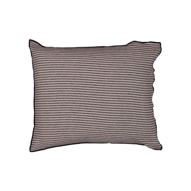 Gripsholm Pudebetræk Flannel Black Stripe
