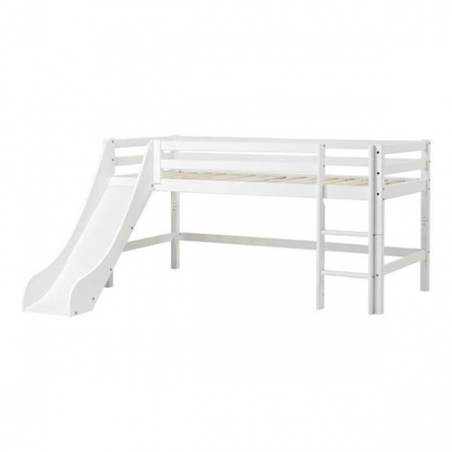 Hoppekids Eco Dream Halvhøj Seng med Rutsjebane 90x200 cm