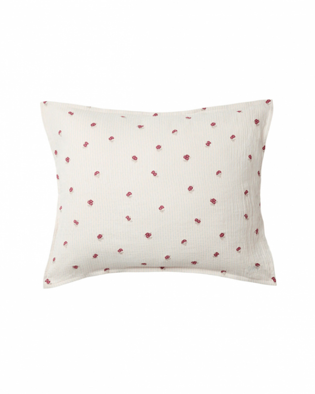 Garbo & Friends Tyynyliina Muslin Rosehip 50x60 cm