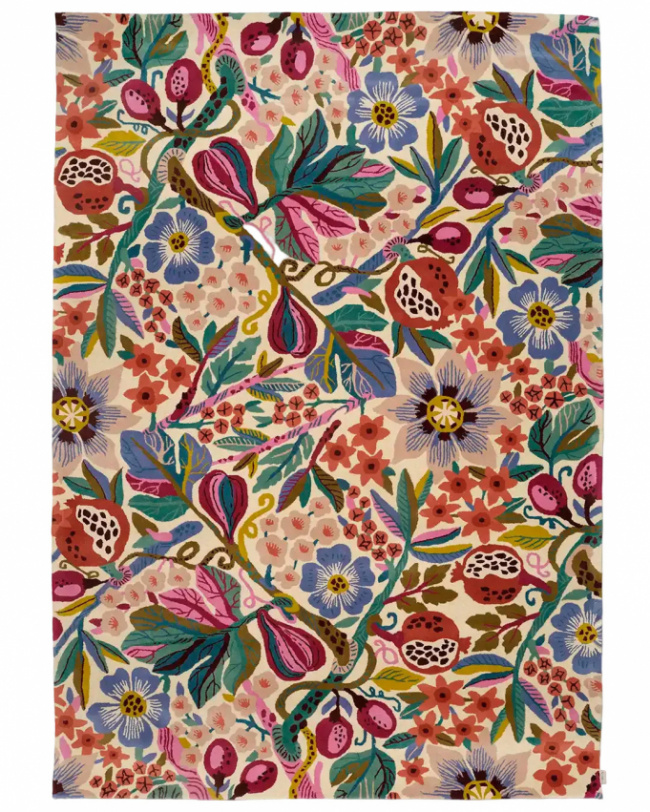 Classic Collection Rug Pomegranate White/Multi