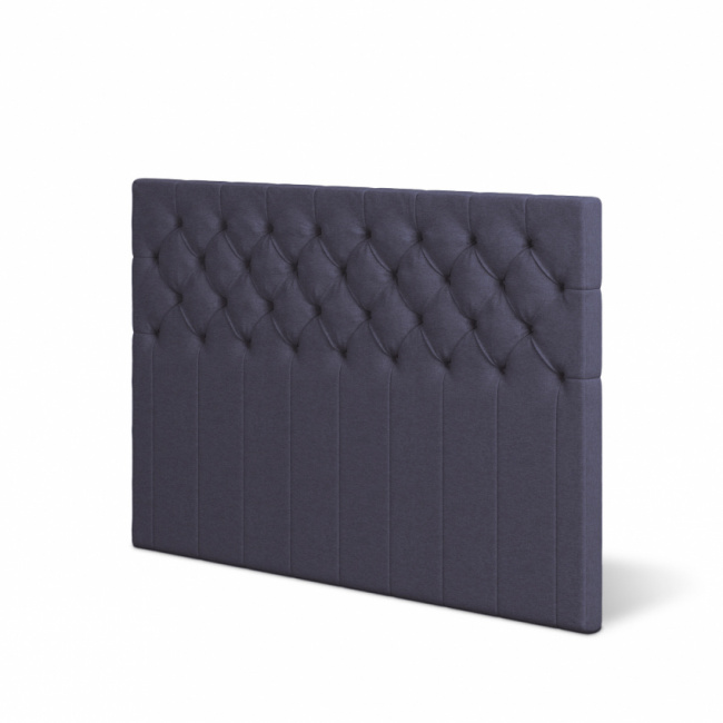 Winga Headboard Deep Button Blue