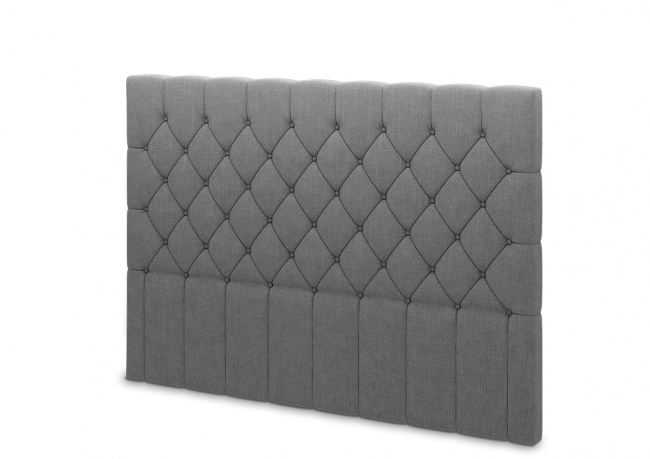 Hilding Bed Headboard Button Bjärnum Gray