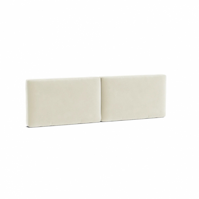 Carpe Diem Beds Gavlpuder Rixö DG Glenville Oyster (Exclusive tyg)