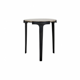 House Doctor Bedside Table Travertine