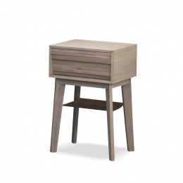 Jensen Nightstand Eicon White Lacquered Oak