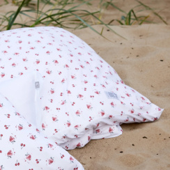 Beach House Duvet Cover Cherry White
