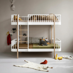 Oliver Furniture Wood Original Bunk Bed White/Oak