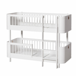 Oliver Furniture Wood Mini Loft Bed Low White