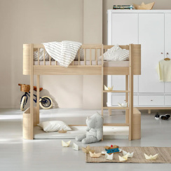 Oliver Furniture Wood Mini Alhainen Parvisänky Tammi
