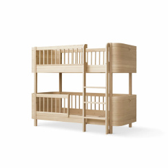Oliver Furniture Wood Mini Bunk Bed Low Oak
