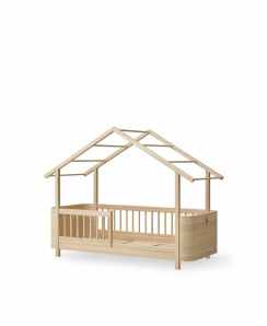 Oliver Furniture Wood Mini House Bed Oak