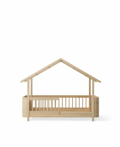 Oliver Furniture Wood Mini House Bed Oak