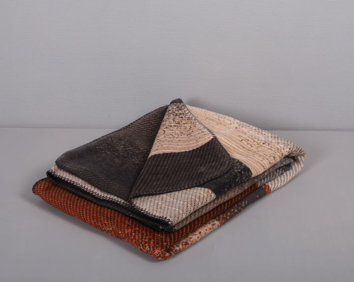 Värnamo of Sweden Sahara Throw Brown 150x200 cm