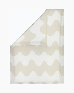 Marimekko Duvet Cover Lokki white/Beige 150x210 cm
