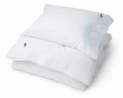 Lexington Icons Pin Point Duvet Cover White