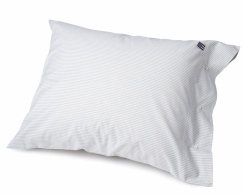 Lexington Icons Pin Point Pillowcase Beige/White