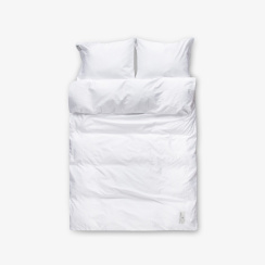 Spirit of the Nomad Duvet Cover Satin Pure White