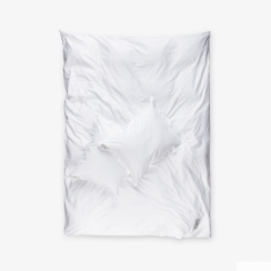 Spirit of the Nomad Duvet Cover Satin Pure White