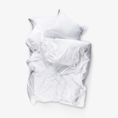 Spirit of the Nomad Duvet Cover Satin Pure White