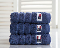 Lexington Icons Original Håndklæde Denim Blå