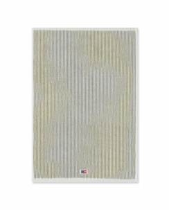 Lexington Original Towel Striped White/Vintage Green