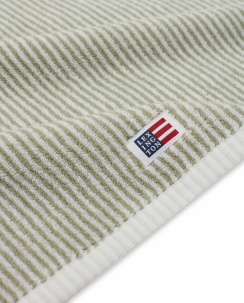 Lexington Original Towel Striped White/Vintage Green