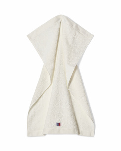 Lexington Velour Jacquard Ornament Towel Snow White