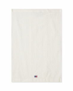 Lexington Velour Jacquard Ornament Towel Snow White