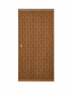 Lexington Velour Jacquard Ornament Towel Fudge