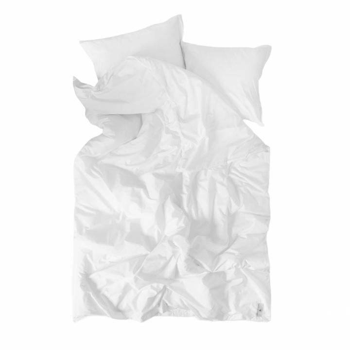 Spirit of the Nomad Pussilakana Percale Pure White ryhmässä Vuodevaatte / Tavaramerkit / Spirit of the Nomad Vuodevaatteet @ Sängvaruhuset Elgen (10010100)