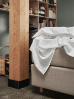 Mille Notti Lorenzo Continental Bed Linen Natural 90x200 cm Mille Notti Lorenzo Continental Bed Linen Natural 90x200 cm