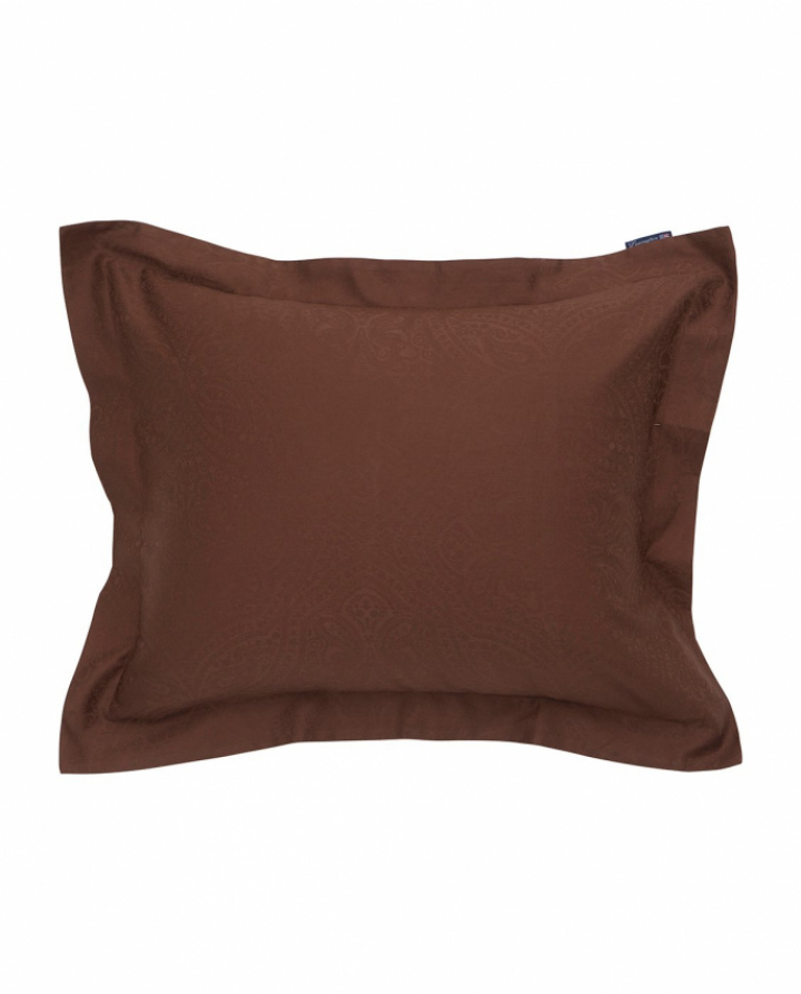 Lexington Hotel Collection Sateen Jacquard Pudebetræk Kastanje