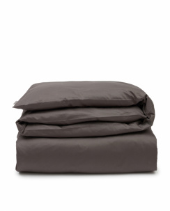 Lexington Hotel Cotton Sateen Charcoal Gray dynebetræk