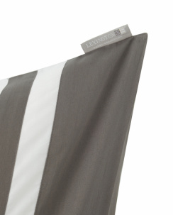 Lexington Hotel Sateen White/Charcoal Contrast Tyynyliina