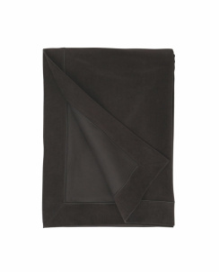 Lexington Hotel Collection Velvet Bedspread Dark Grey