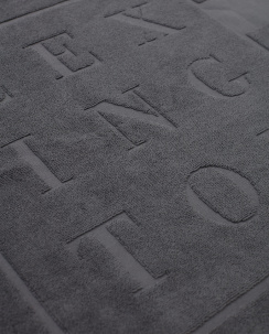 Lexington Hotel Badeværelsesmåtte Dark Grey