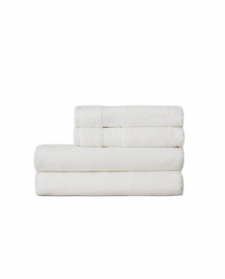 Lexington Hotel Cotton/Modal/Mulberry Silk håndklæde Hvid
