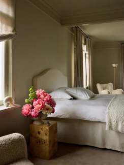Mille Notti Carlita Headboard Laura Off-White