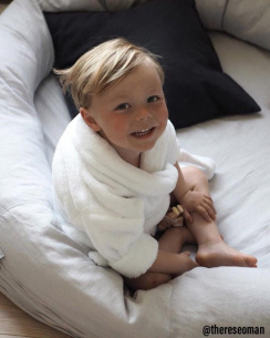 Beach House Softie Bathrobe Kids