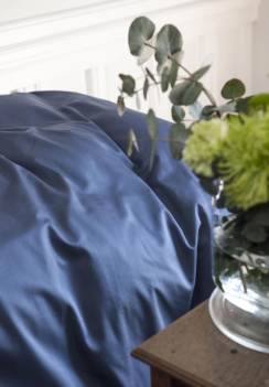 Borås Cotton Cloud Dynebetræk Deep Blue 150x210 cm