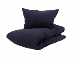 Turiform Chill Duvet Cover Set Dark Blue 150x210 cm