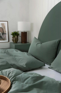 Turiform Chill Duvet Cover Set Green 150x210 cm