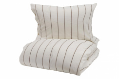 Borås Cotton Royan Duvet Cover Set Beige 150x210 cm