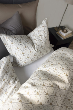 Borås Cotton Marino Duvet Cover Grey 150x210 cm