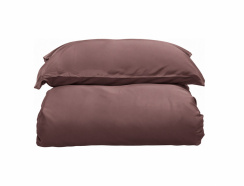 Borås Cotton Bliss Duvet Cover Set Eggplant 150x210 cm