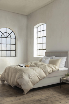 Borås Cotton Bliss Duvet Cover Set Champagne 150x210 cm