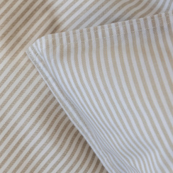 Borås Cotton Cille  Dynebetræksæt Beige 150x210 cm